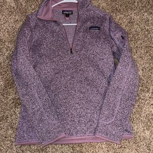 Purple Patagonia pull over